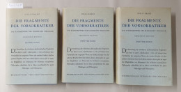 Die Fragmente Der Vorsokratiker, Griechisch Und Deutsch Von Hermann Diels : - Otros & Sin Clasificación