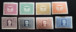 Österreich FLUGPOST 1922/1924, Mi 425-432 MH(ungebraucht) - Nuovi