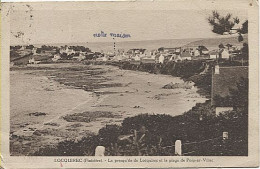 X122349 BRETAGNE FINISTERE LOCQUIREC LA PRESQU' ILE DE LOCQUIREC ET LA PLAGE DE PORS AR VILIEC - Locquirec