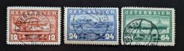 Österreich 1937, Mi 639-41 "Schiffe" Gestempelt - Used Stamps