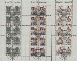 2139-2141 Sehenswürdigkeiten 10+110+300 Pf - 10er-Bogen ESSt BONN - 2001-2010