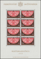 634 Reichskleinodien Der Wiener Hofburg - Krönungsmantel, Kleinbogen ESSt Vaduz - Used Stamps