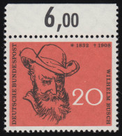 282 Wilhelm Busch 20 Pf ** Oberrand - Neufs