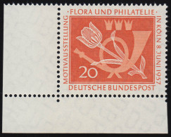 254 Flora Und Philatelie ** Ecke U.l. - Unused Stamps