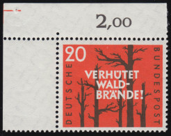 283 Waldbrandverhütung ** Ecke O.l. Dg-1+ - Unused Stamps