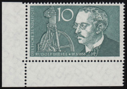 284 Rudolf Diesel ** Ecke U.l. - Neufs