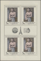 Tschechoslowakei 2645 Gemälde Als Kleinbogen II Zur PHILEXFRANCE 1982 ** / MNH - Andere & Zonder Classificatie