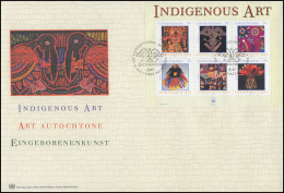 UNO New York Block 23 Indigene Kunst: Amerika - Block Auf Schmuck-FDC N.Y. 2003 - Sonstige & Ohne Zuordnung