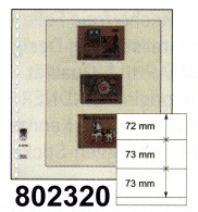 LINDNER-T-Blanko-Blätter Nr. 802 320 - 10er-Packung - Blankoblätter