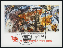 Block 63 Parteitag Der SED 1981, SSt Berlin 24.3.1981 - Used Stamps