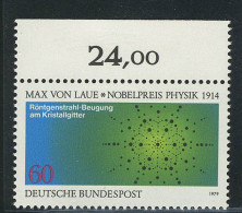 1021 Nobelpreisträger Physik Von Laue  ** Oberrand - Neufs