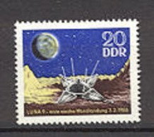 DDR    864   * *  TB   Espace Cosmos  Cote 3 Euro   - Unused Stamps