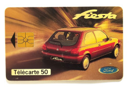 Télécarte France - Ford Fiesta - Non Classificati