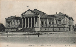 FRANCE - Angers - Vue Sur Le Palais De Justice - Vue Générale - Face à L'entrée - Animé - Carte Postale Ancienne - Angers