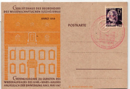 Französische Zone Rheinland-Pfalz 5 Auf Postkarte #IS034 - Rheinland-Pfalz