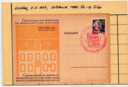 Französische Zone Rheinland-Pfalz 5 Auf Postkarte #IS020 - Renania-Palatinado