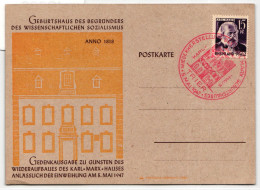 Französische Zone Rheinland-Pfalz 5 Auf Postkarte #IS026 - Renania-Palatinato