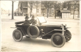 Photo CPA Zwei Männer In Einem Automobil, Citroen - Other & Unclassified