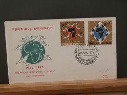 107/026 FDC  RWANDA 1973 - 1970-1979