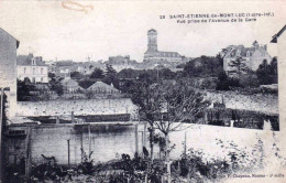 44 - Loire Atlantique -  SAINT ETIENNE  De MONTLUC - Vue Prise De L Avenue De La Gare - Saint Etienne De Montluc