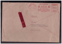 Dt Reich (024260) Eilbrief Und Freistempel Bayreuth,Werdet Mitglied Der NSDAP Bayr. Ostmark, Gelaufen 23.10.1940 - Franking Machines (EMA)