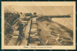 Pesaro Città Spiaggia A Ponente Del Kursaal Cartolina RB9925 - Pesaro
