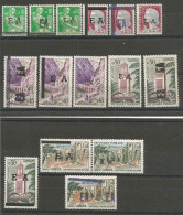 ALGERIE ANNEE 1962 LOT DE 15 TP NEUFS ** MNH ENTRE LES N°354 à 363 TB - Algérie (1962-...)