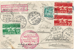 SUISSE ANNEE 1935 LETTRE DU 10 11 35 POUR AROSA A VOIR TB - First Flight Covers
