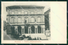 Piacenza Città Teatro Filodrammatico Cartolina RB9900 - Piacenza