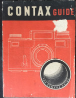 CONTAX…………Instructions Booklet….110 Pages - Photography