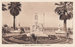 Ceuta - Monumento De Galan Y Hernandez - Ceuta