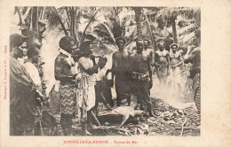 NOUVELLE CALEDONIE - Tortue De Mer - Animé - Carte Postale Ancienne - New Caledonia