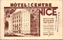 18-4-2024 (2 Z 23) France - Nice - Hotel Du Centre - Hotel's & Restaurants