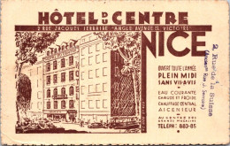 18-4-2024 (2 Z 23) France - Nice - Hotel Du Centre - Hotels & Gaststätten