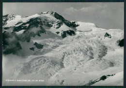 Aosta Lyskamm Ghiacciaoi Del Lys Mnte Rosa Foto FG Cartolina MZ4504 - Aosta