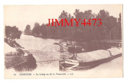 CPA - NEMOURS - Le Loing Vu De La Passerelle ( Péniches ) N° 41 - L L - Edit. Lévy Et Neurdein - Nemours