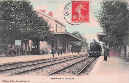 Dormans  -   La Gare - Train -  CPA °Alm - Dormans