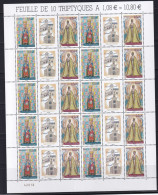 Andorre N°641/642 - Triptyques En Feuilles  - Neufs ** Sans Charnière - TB - Unused Stamps