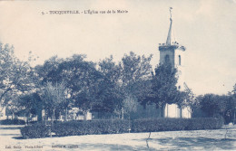 3272/ Tocqueville, L'Eglise Vue De La Mairie - Scenes