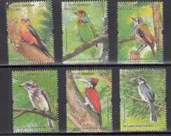 SRI LANKA 2021  ENDEMIC BIRDS Of Sri Lanka, Set 6v Complete MNH(**) - Sri Lanka (Ceylon) (1948-...)