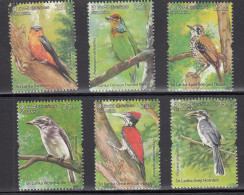 SRI LANKA 2021  ENDEMIC BIRDS Of Sri Lanka, Set 6v Complete MNH(**) - Sri Lanka (Ceylan) (1948-...)