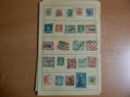 D 787 / VRAC DU MONDE / 12 PAGES / 02 - Lots & Kiloware (mixtures) - Max. 999 Stamps
