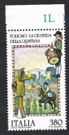 Italia, Italy, Italie 1987; Cavalli, Horse, Pferde, Chevaux: Folclore: "Giostra Della Quintana", Foligno; Serie Completa - Chevaux