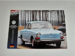 Volkswagen 1500 /1600 - Fiche Technique Automobile - KFZ