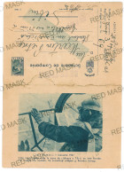IP 41 - 04b-a WW II, Military Paratrooper In Cockpit, Romania - Stationery - Used - 1941 - Entiers Postaux