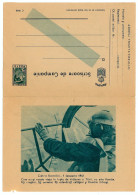 IP 41 - 4-a WW II, Military Paratrooper In Cockpit, Romania - Stationery - Unused - 1941 - Entiers Postaux