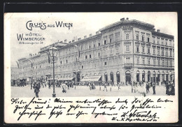 AK Wien, Hotel Wimberger, Neubaugürtel 34  - Autres & Non Classés