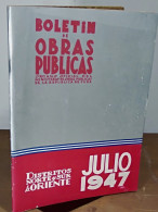 COLLECTIF  - BOLETIN DE OBRAS PUBLICAS - CUBA - DISTRITOS NORTE Y SUR DE ORIENTE - - Other & Unclassified