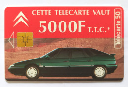 Télécarte France - Citroën - Non Classés