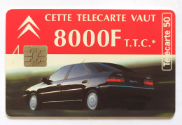 Télécarte France - Citroën - Unclassified